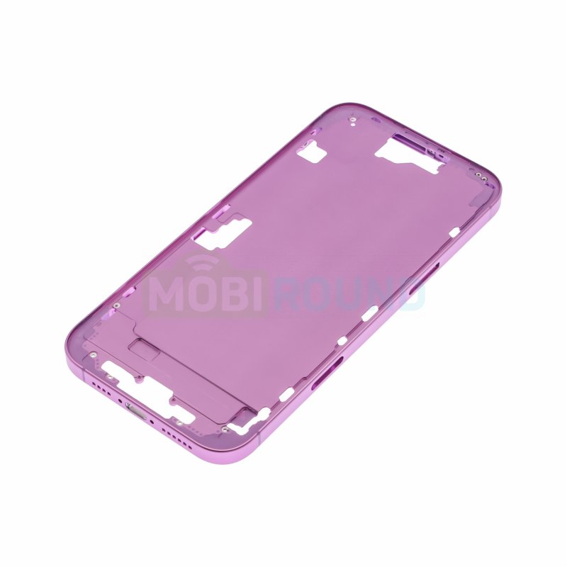 Средняя часть корпуса для Apple iPhone 16 Plus, розовый
