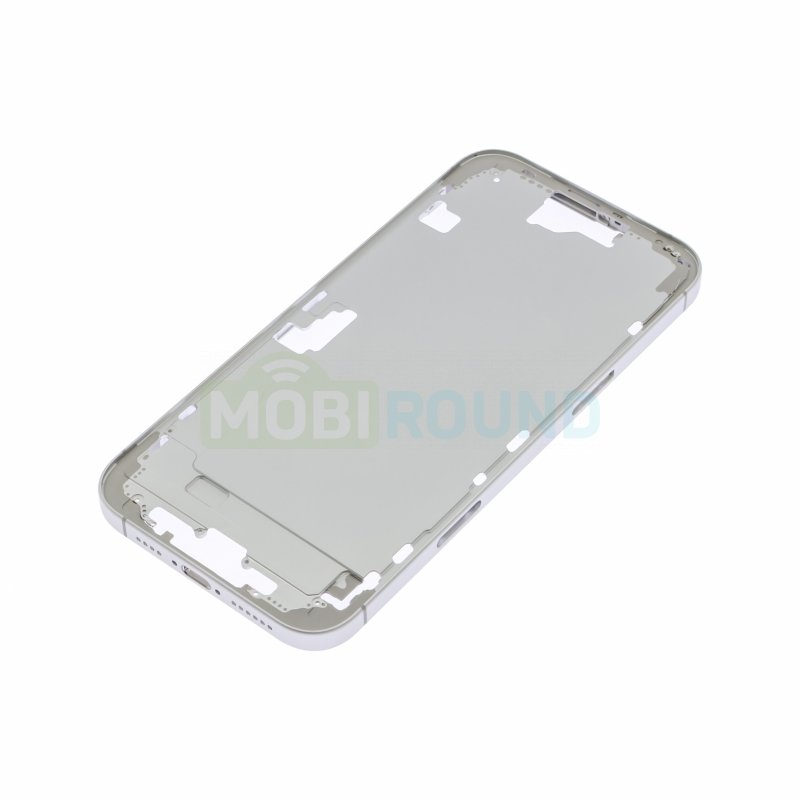 Средняя часть корпуса для Apple iPhone 16 Plus, белый