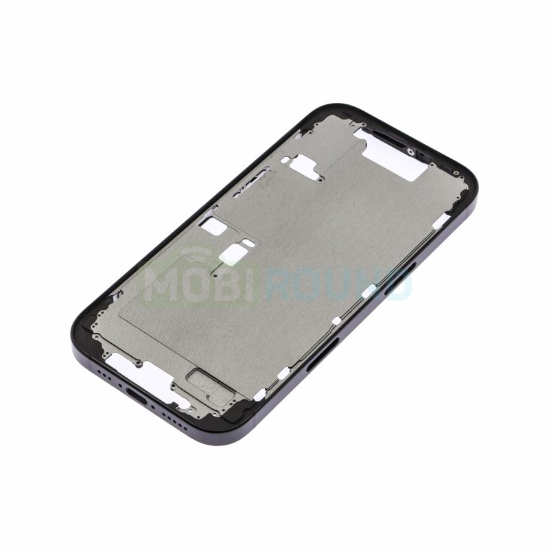 Средняя часть корпуса для Apple iPhone 16 Pro, черный