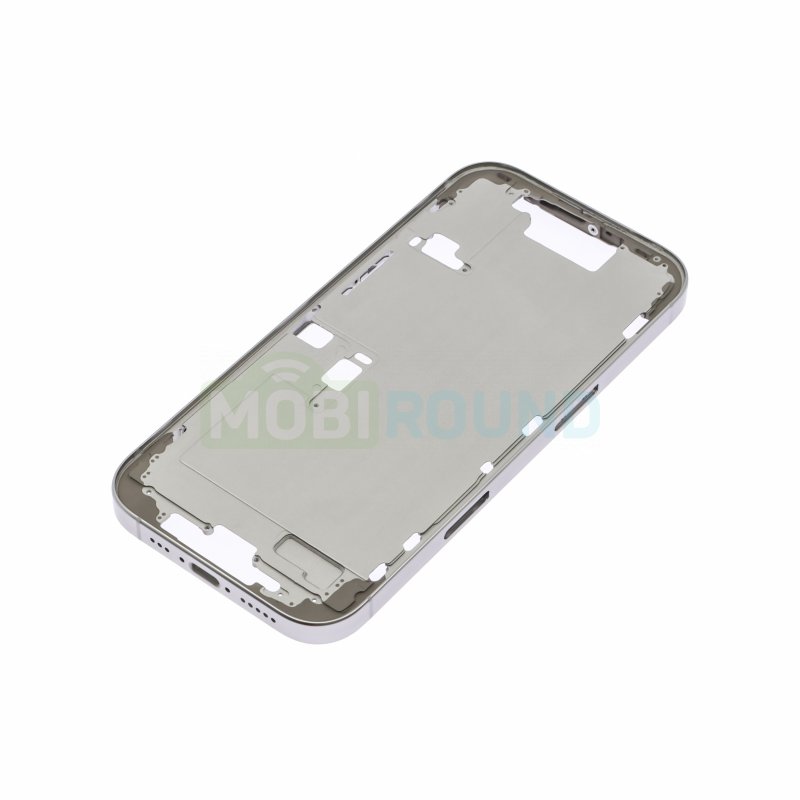 Средняя часть корпуса для Apple iPhone 16 Pro, белый
