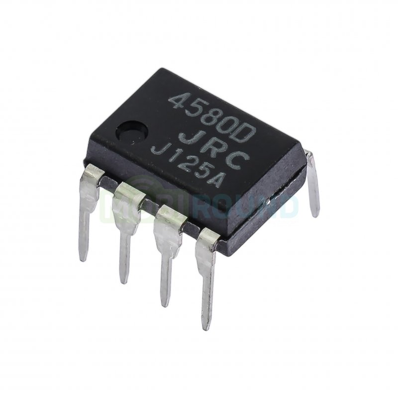 Сдвоенный операционный усилитель NJR (NJM4580D, DIP-8)