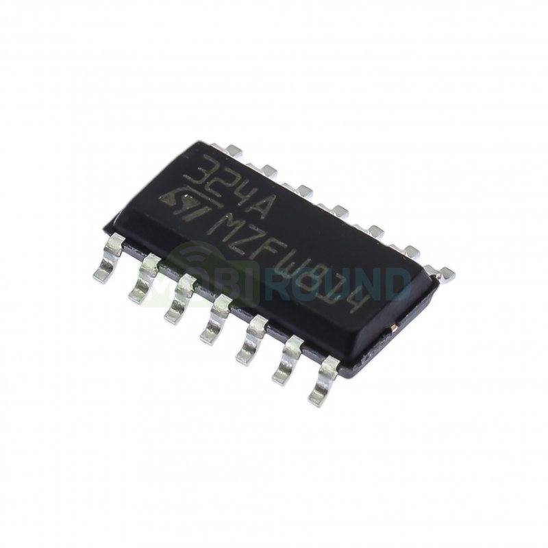Счетверенный операционный усилитель STM (LM324AD, SO-14)