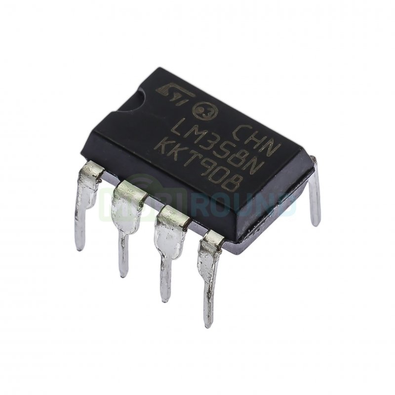 Сдвоенный операционный усилитель STM (LM358N, DIP-8)