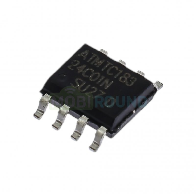 Энергонезависимая память EEPROM 1 Kbit (24C01, SO-8)