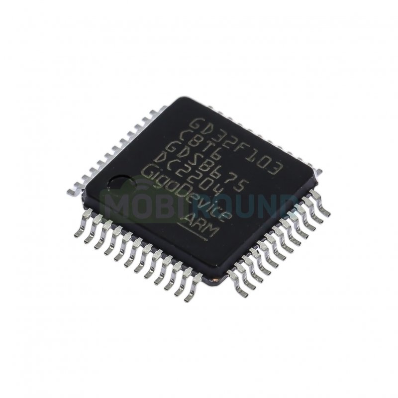 Микроконтроллер GigaDevice 32-бит ARM Cortex M3 (GD32F103CBT6, LQFP-48)