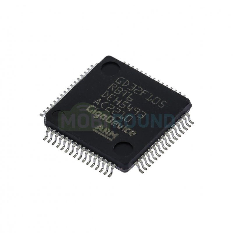Микроконтроллер GigaDevice 32-бит ARM Cortex M3 (GD32F105RBT6, LQFP-64)