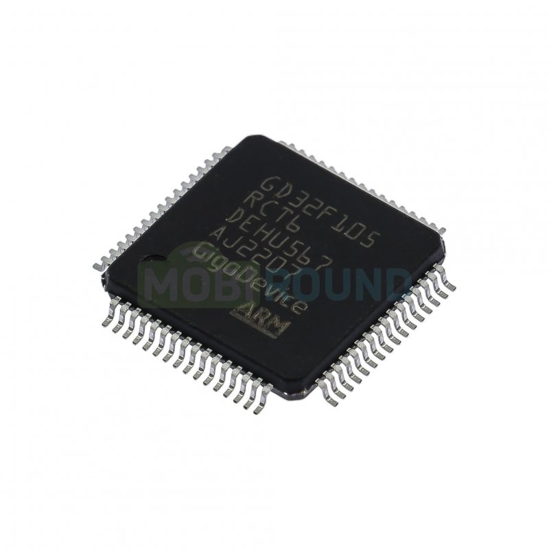 Микроконтроллер GigaDevice 32-бит ARM Cortex M3 (GD32F105RCT6, LQFP-64)