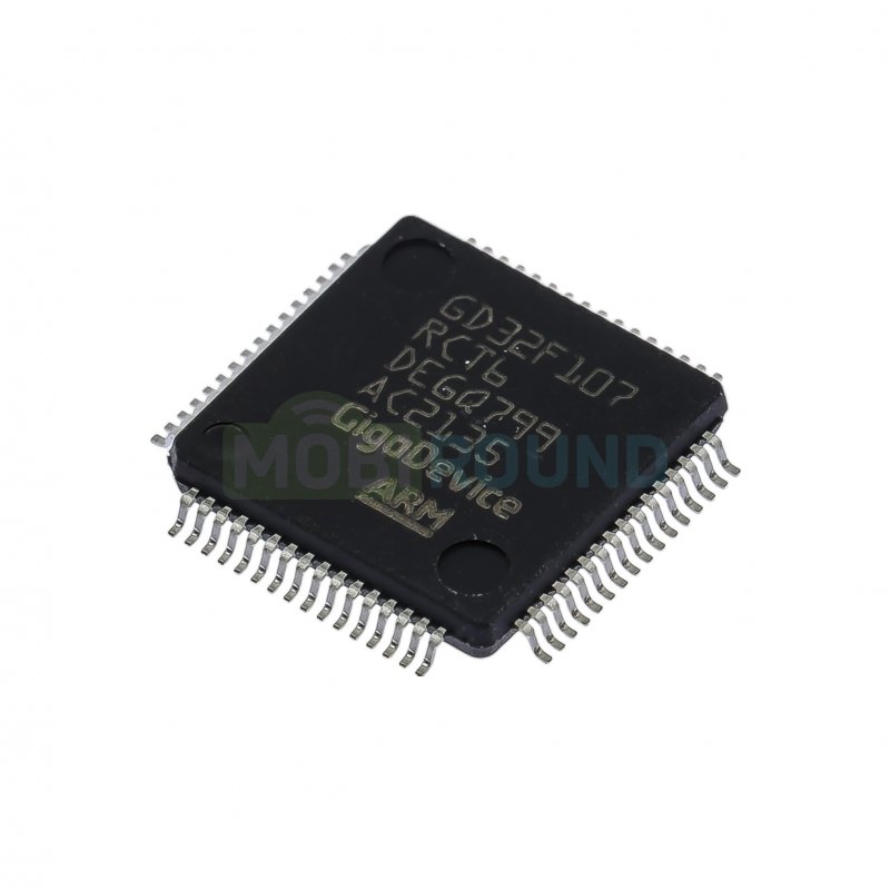 Микроконтроллер GigaDevice 32-бит ARM Cortex M3 (GD32F107RCT6, LQFP-64)