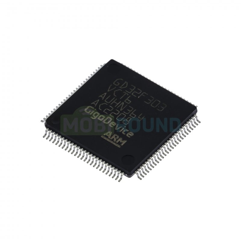 Микроконтроллер GigaDevice 32-бит ARM Cortex M4 (GD32F303VCT6, LQFP-100)