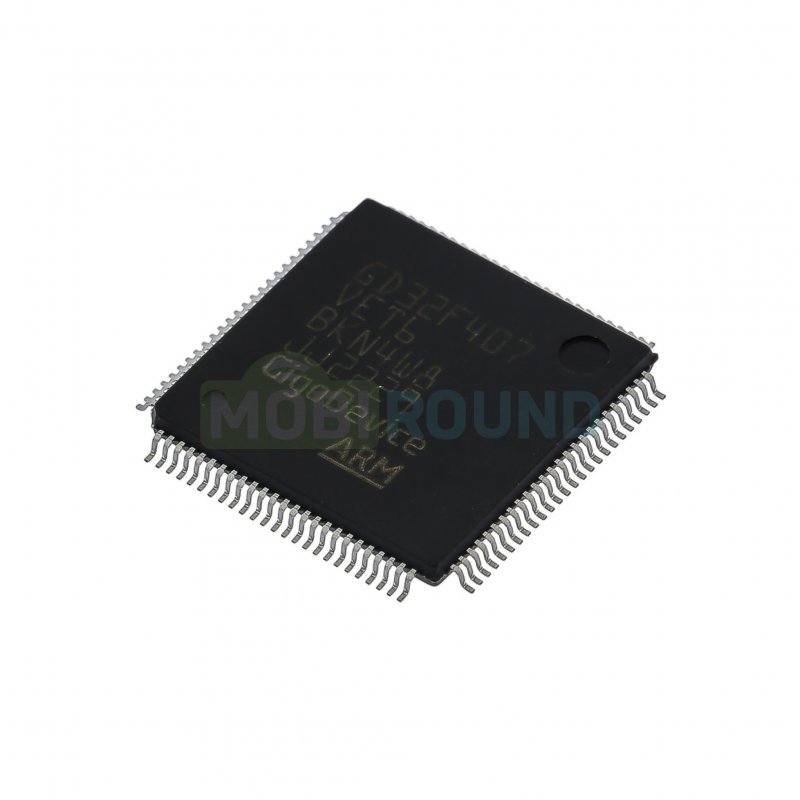 Микроконтроллер GigaDevice 32-бит ARM Cortex M4 (GD32F407VET6, LQFP-100)