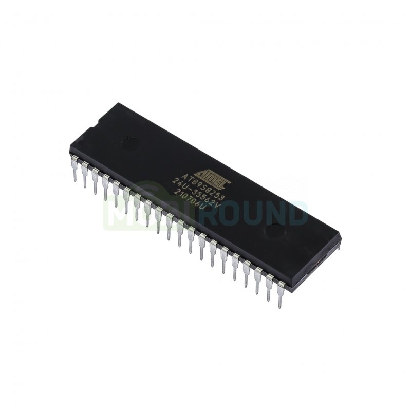 Микроконтроллер Microchip 8-бит 8051 (AT89S8253-24PU, DIP-40)
