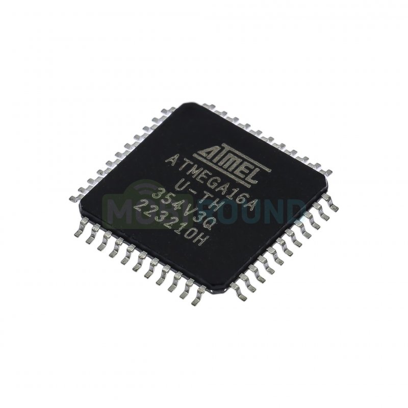 Микроконтроллер Microchip 8-бит AVR (ATmega16A-AU, TQFP-44)
