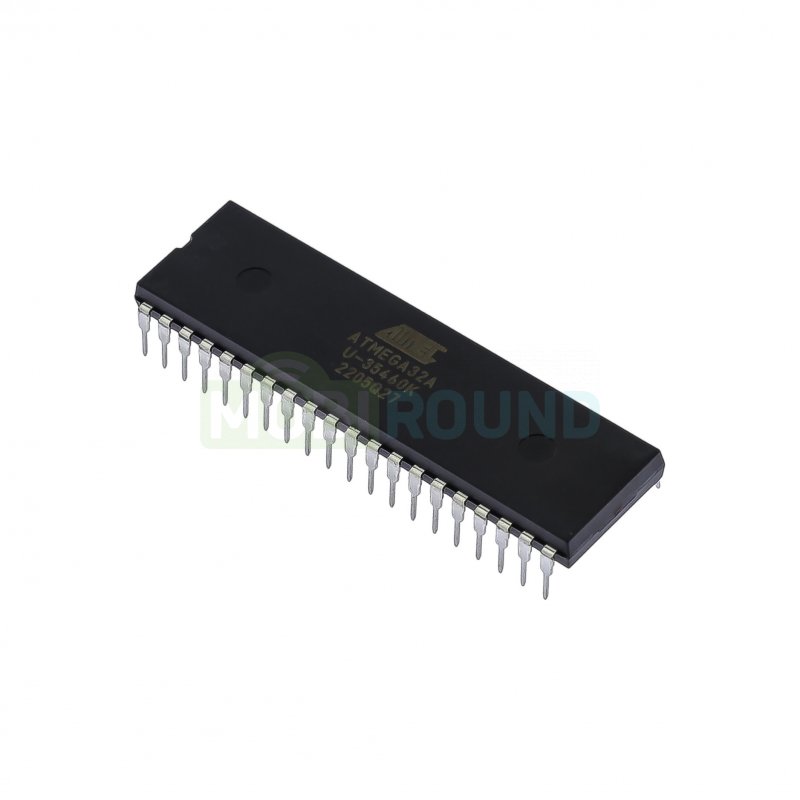 Микроконтроллер Microchip 8-бит AVR (ATmega32A-PU, PDIP-40)