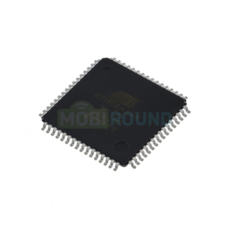Микроконтроллер Microchip 8-бит AVR (ATmega64A-AU, TQFP-64)
