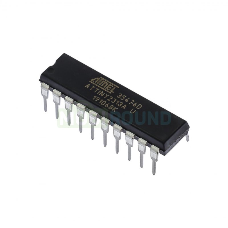 Микроконтроллер Microchip 8-бит AVR (ATtiny2313A-PU, DIP-20)