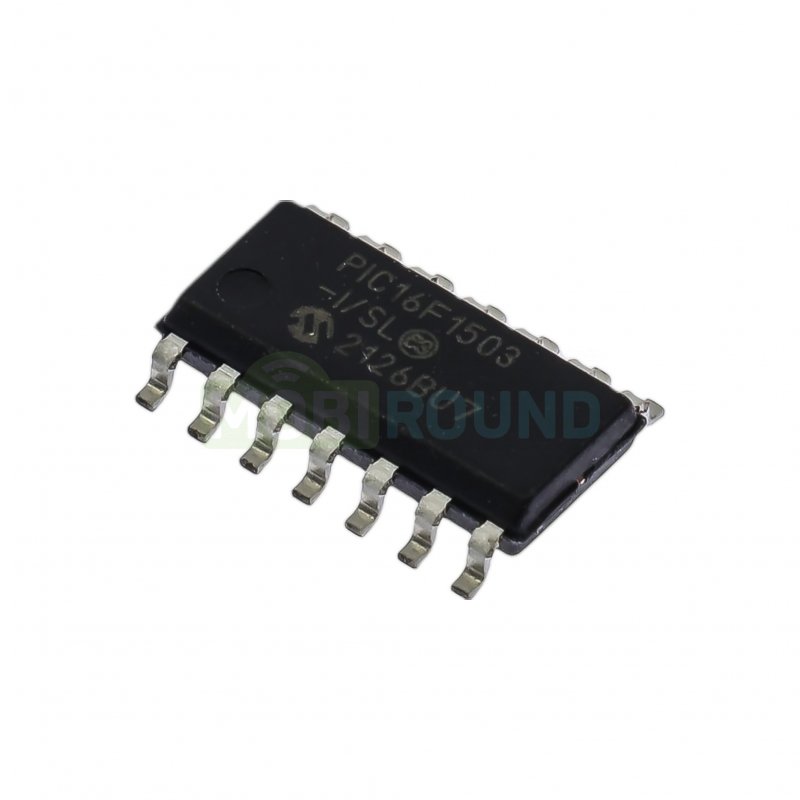 Микроконтроллер Microchip 8-бит (PIC16F1503-I/SL, SO-14)