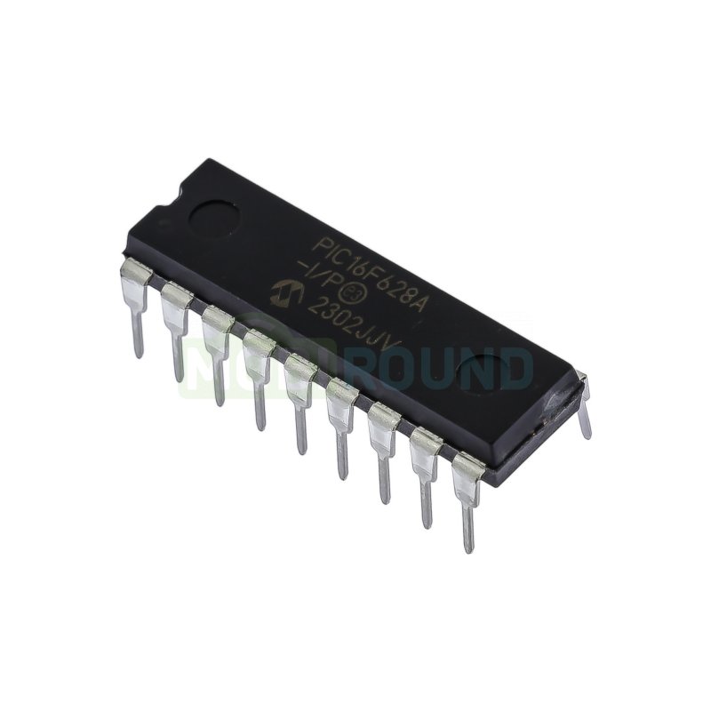 Микроконтроллер Microchip 8-бит (PIC16F628A-I/P, DIP-18)