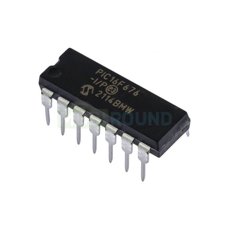 Микроконтроллер Microchip 8-бит (PIC16F676-I/P, DIP-14)