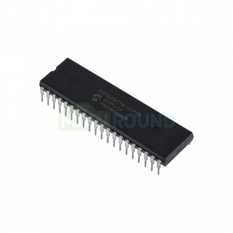 Микроконтроллер Microchip 8-бит (PIC16F877A-I/P, DIP-40)