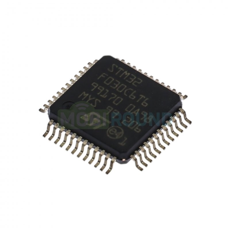 Микроконтроллер STM 32-бит ARM Cortex M0 (STM32F030C6T6, LQFP-48)