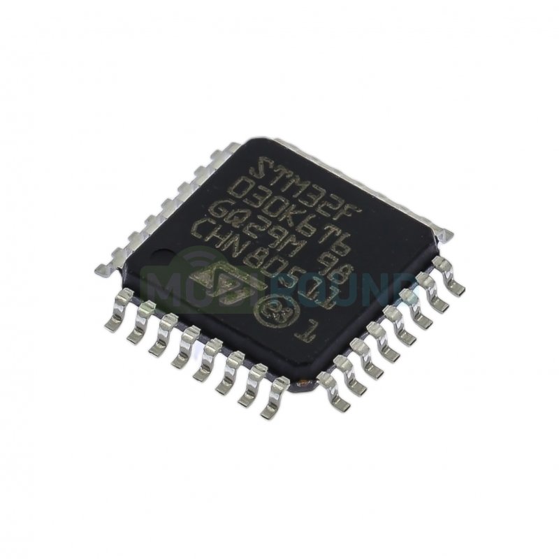Микроконтроллер STM 32-бит ARM Cortex M0 (STM32F030K6T6, LQFP-32)