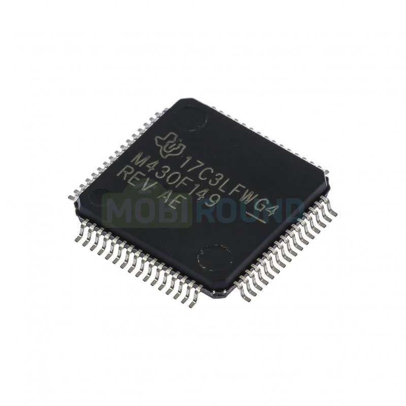 Микроконтроллер TI 16-бит (MSP430F149IPMR, LQFP-64)