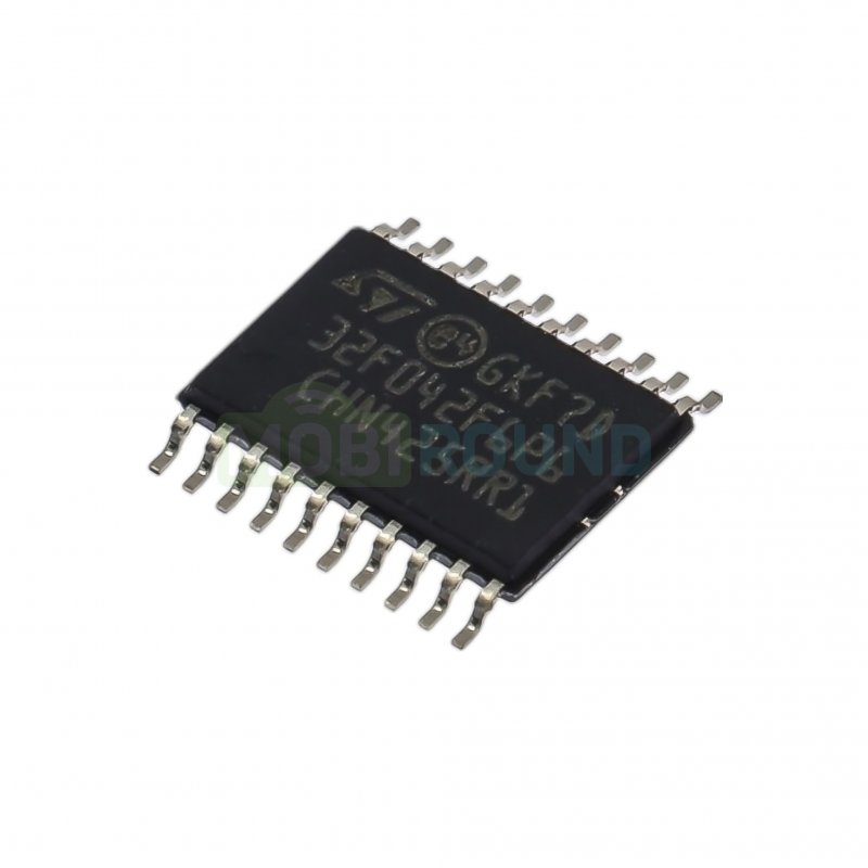 Микроконтроллер STM 32-бит ARM Cortex M0 (STM32F042F6P6, TSSOP-20)