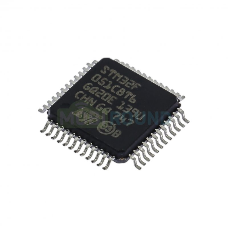 Микроконтроллер STM 32-бит ARM Cortex M0 (STM32F051C8T6, LQFP-48)