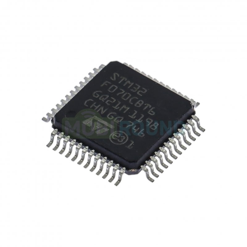 Микроконтроллер STM 32-бит ARM Cortex M0 (STM32F070CBT6, LQFP-48)