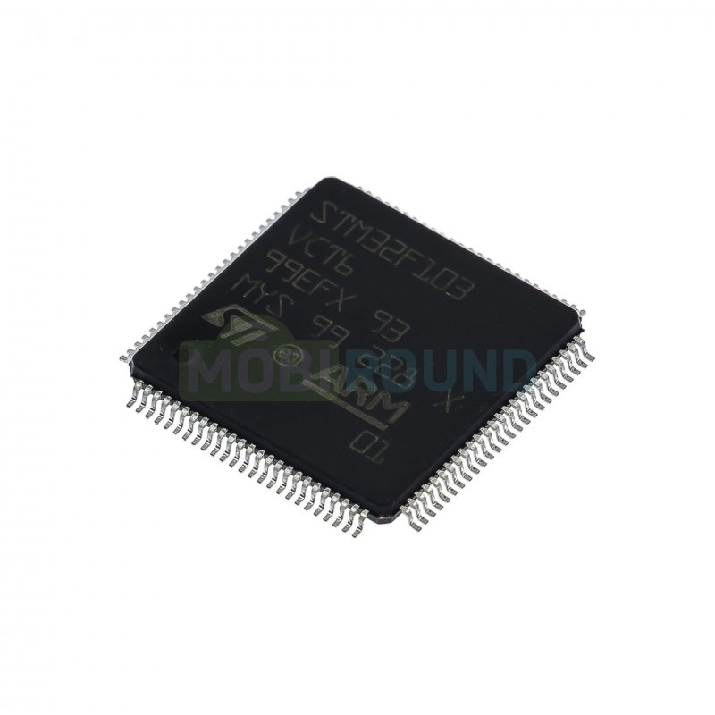 Микроконтроллер STM 32-бит ARM Cortex M3 (STM32F103VCT6, LQFP-100)