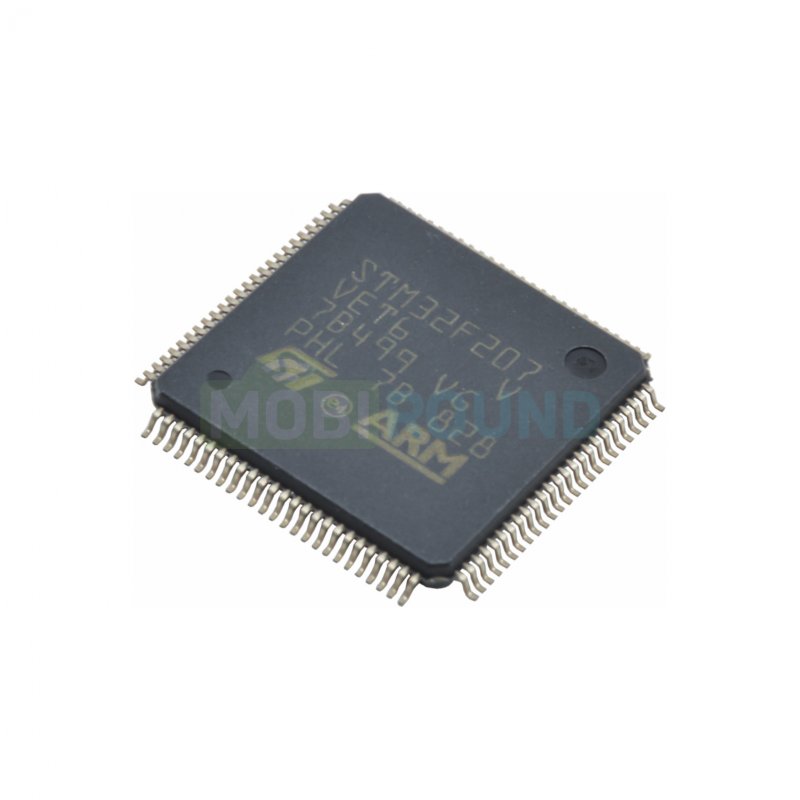 Микроконтроллер STM 32-бит ARM Cortex M3 (STM32F207VET6, LQFP-100)