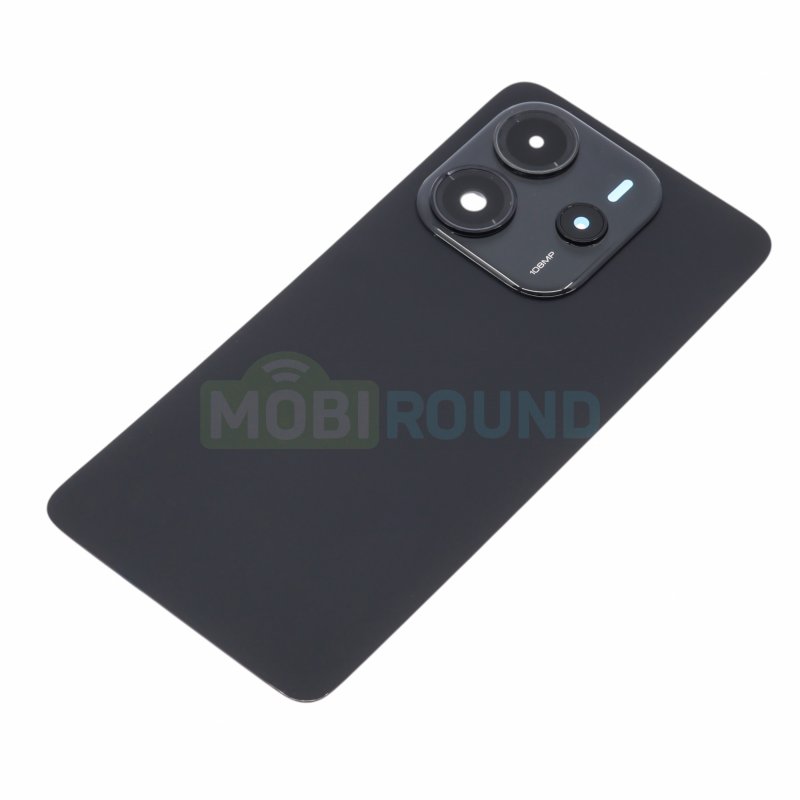 Задняя крышка для Xiaomi Redmi Note 14 4G, черный, AAA
