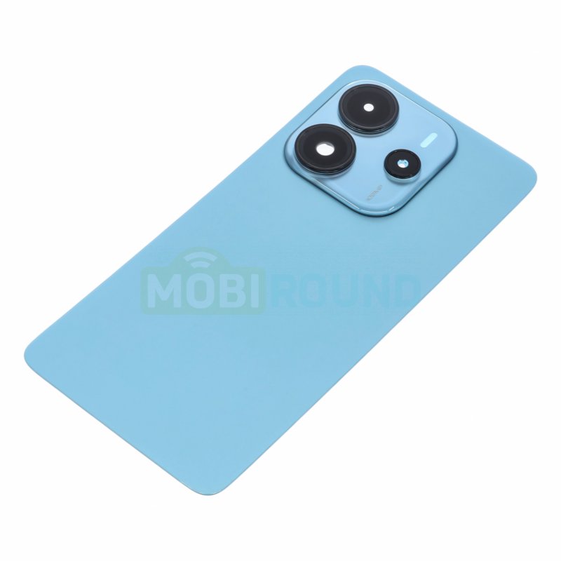 Задняя крышка для Xiaomi Redmi Note 14 4G, голубой, AAA