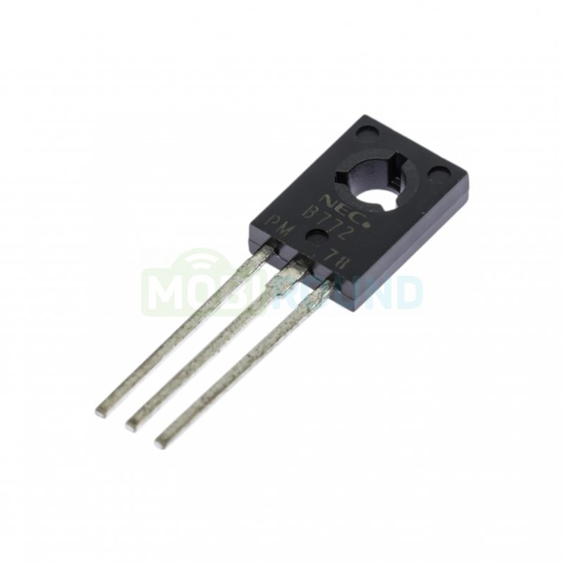 Биполярный транзистор NEC PNP 30 В/3 А hFE-160-320 (2SB772-P (TO-126))