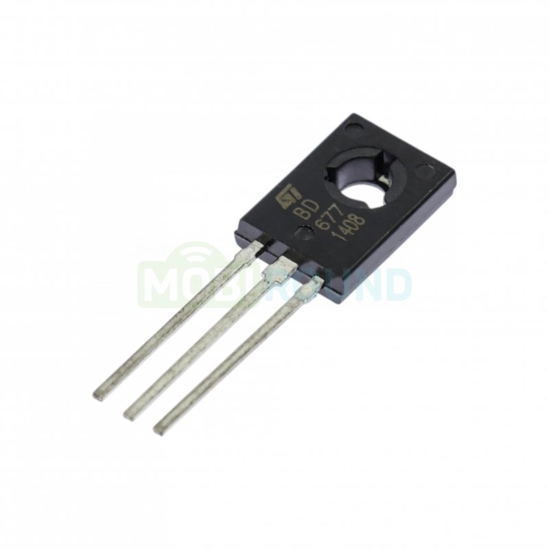 Транзистор Дарлингтона STM NPN 60 В/4 А (BD677 (TO-126))