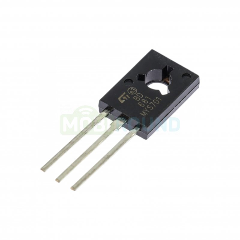 Транзистор Дарлингтона STM NPN 100 В/4 А (BD681 (TO-126))