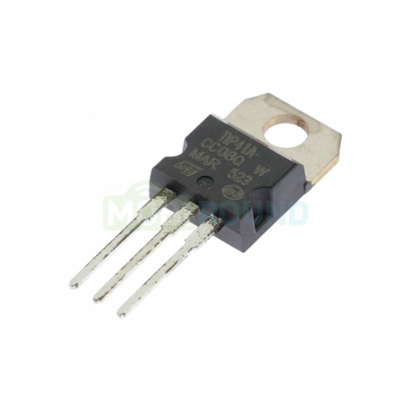 Биполярный транзистор STM NPN 60 В/6 А (TIP41A (TO-220))