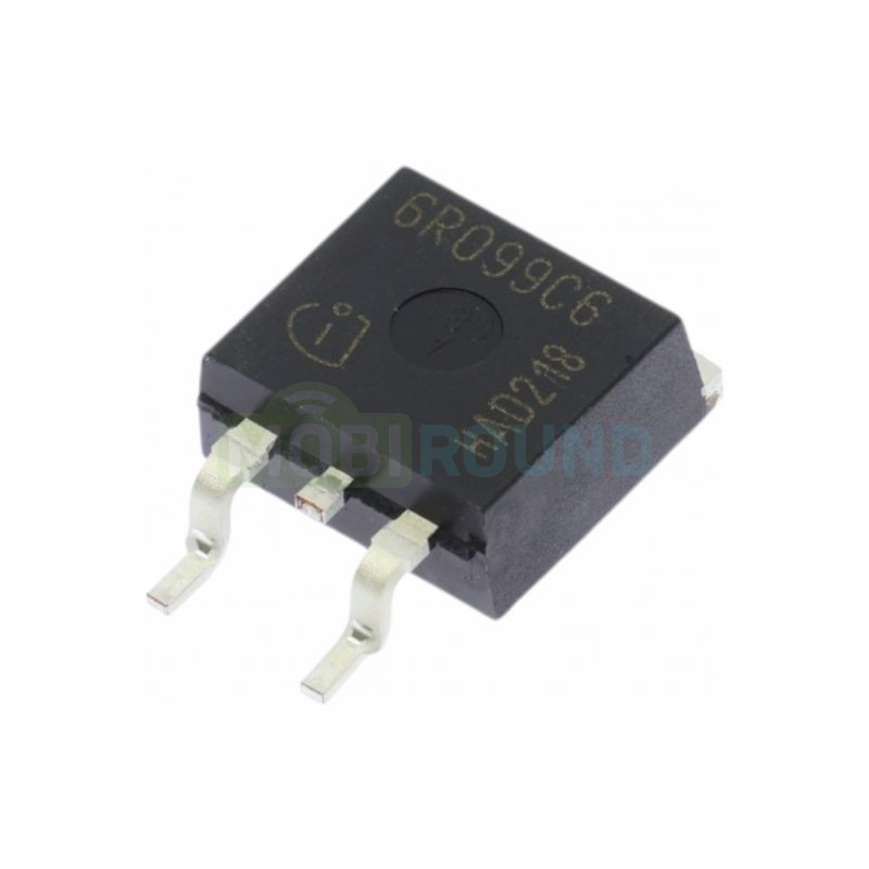 Полевой транзистор INFINEON N-MOSFET 650 В/37.9 А (IPB60R099C6 (D2-PAK)/6R099C6)