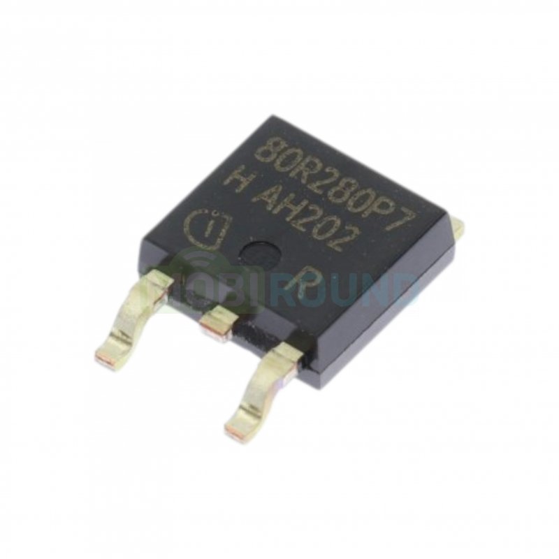 Полевой транзистор INFINEON N-MOSFET 800 В/17 А (IPD80R280P7 (PG-TO252-3))