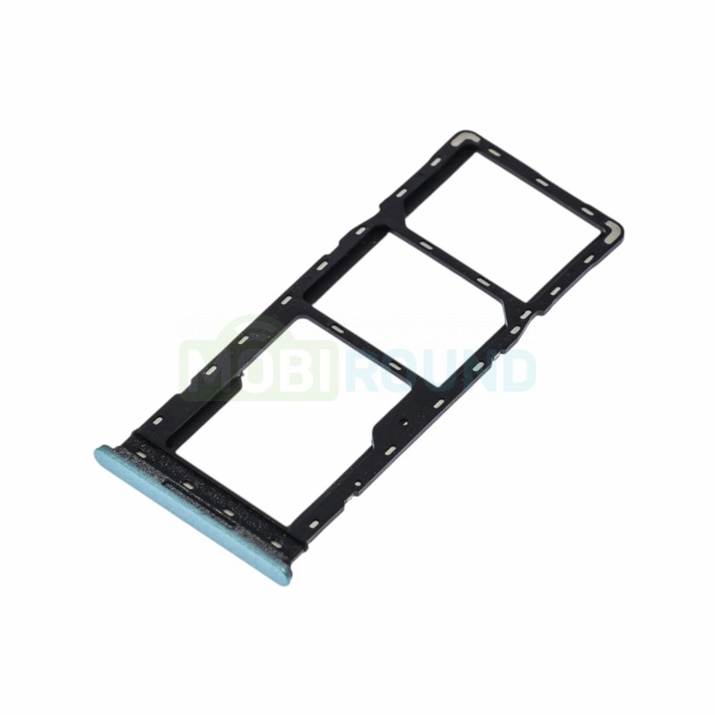 Держатель сим карты (SIM) для Infinix Smart 8, зеленый