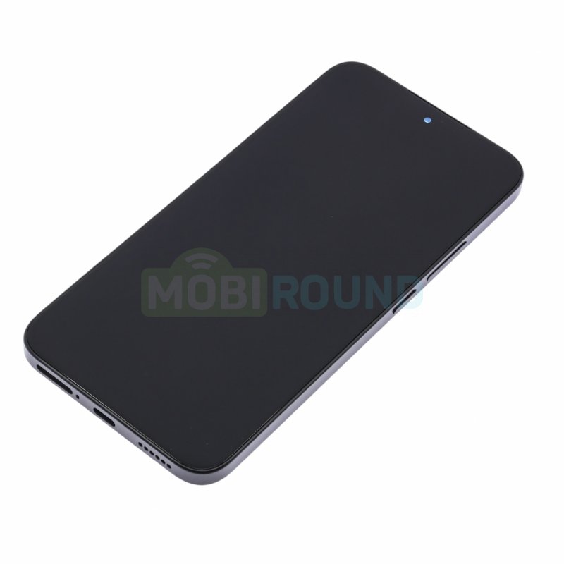 Дисплей для Xiaomi 15T 5G (в сборе с тачскрином) в рамке, черный, 100%