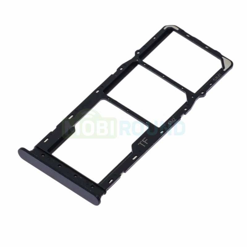 Держатель сим карты (SIM) для ZTE Blade A36 4G, черный