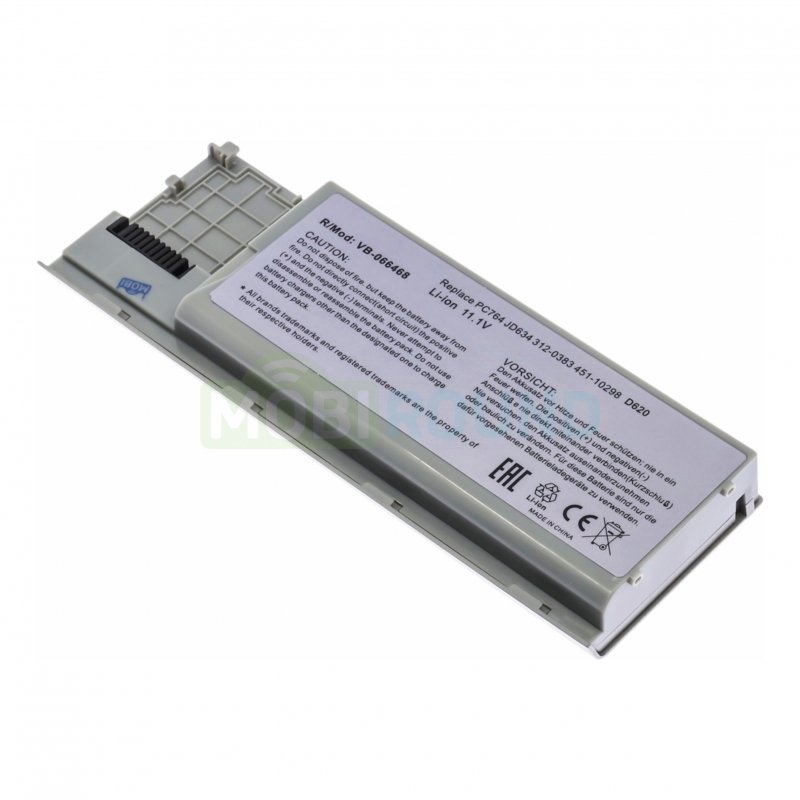 Аккумулятор для ноутбука Dell Latitude D620 / Latitude D630 (TC030) 11.1 В, 5200 мАч