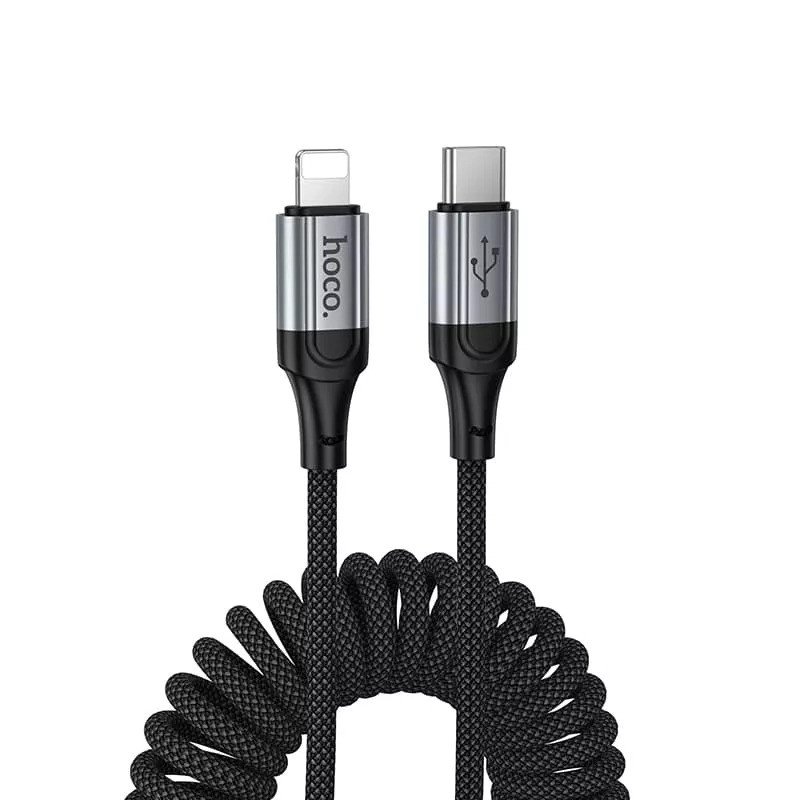 Дата-кабель Hoco X121 Type-C-Lightning, 1.5 м, черный