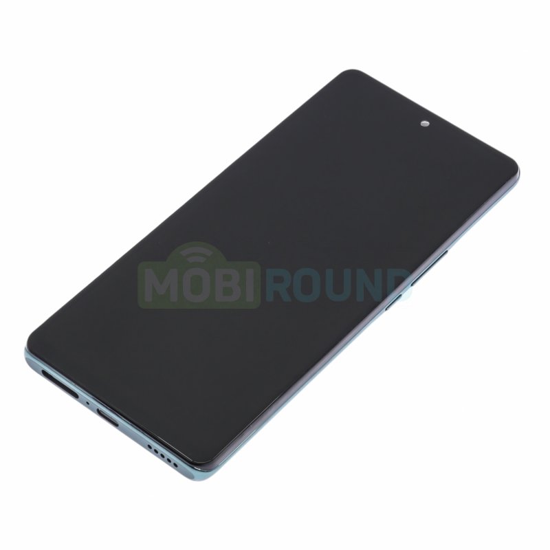 Дисплей для Honor X9a 5G / X40 / Magic5 Lite 5G (в сборе с тачскрином) в рамке, зеленый, AA