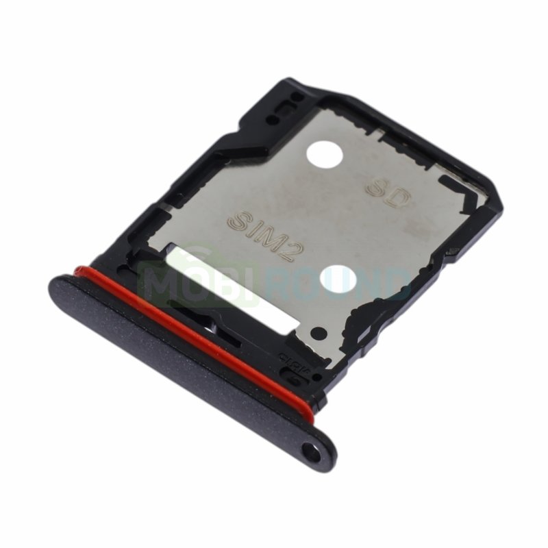 Держатель сим карты (SIM) для POCO M8 5G, черный