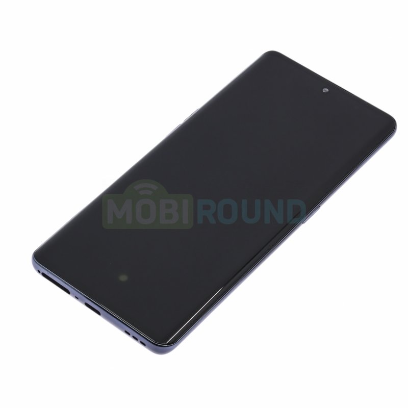 Дисплей для OPPO Reno 8T 5G (в сборе с тачскрином) в рамке, черный, AAA
