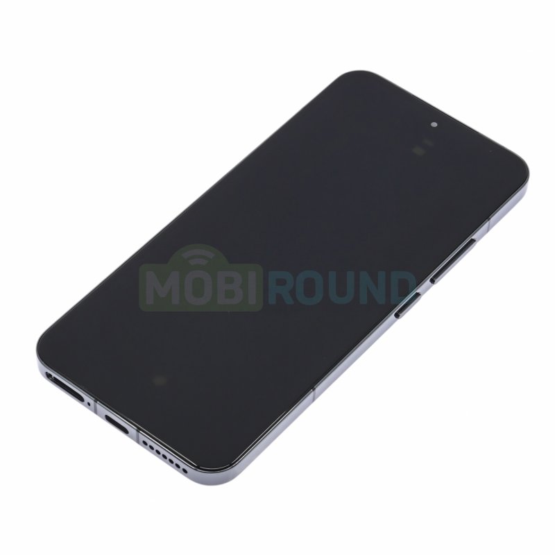 Дисплей для Xiaomi 14 5G (в сборе с тачскрином) в рамке, черный, AAA
