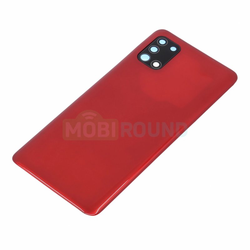 Задняя крышка для Samsung A315 Galaxy A31, красный, AAA