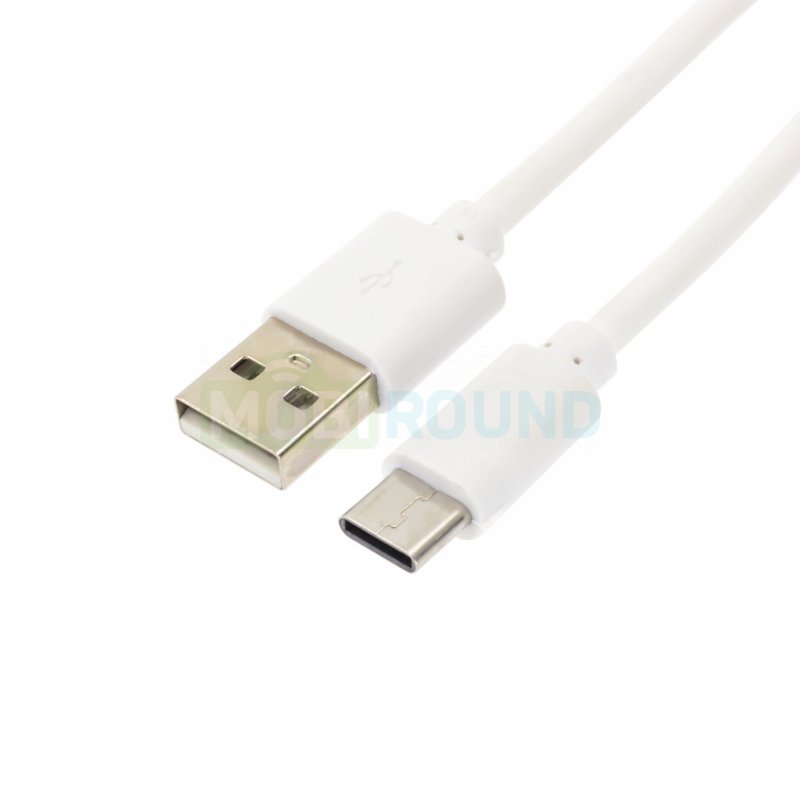 Дата-кабель USB-Type-C, 1 м, белый